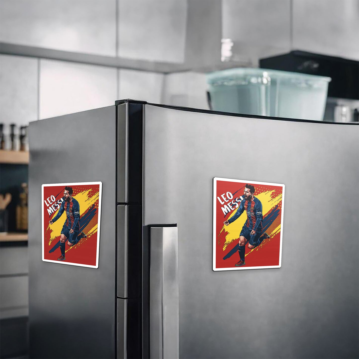 Lionel Messi Poster Magnetic Sticker