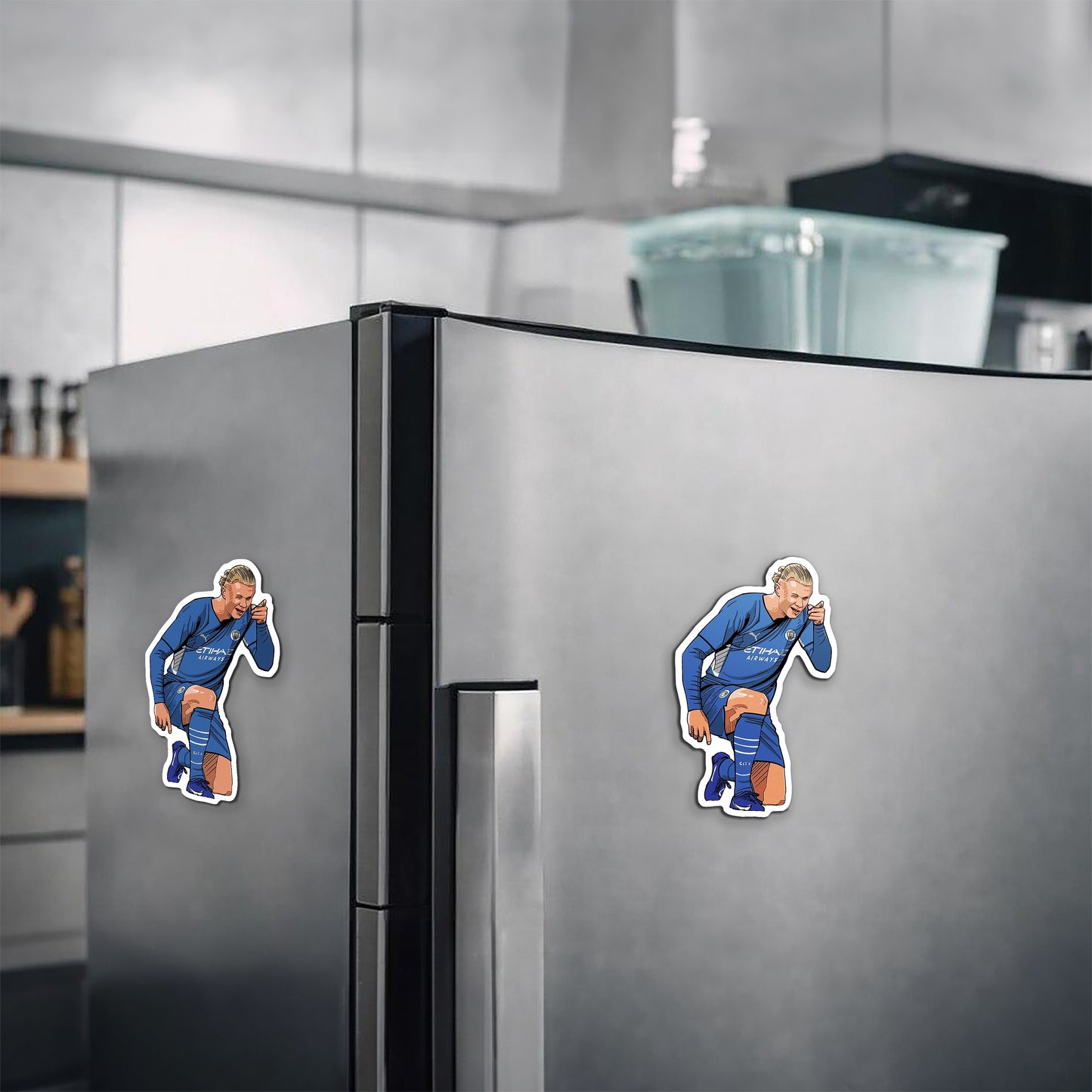 Man City Haaland Magnetic Sticker