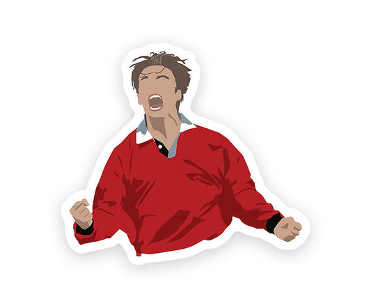 Manchester United David Beckham Magnetic Sticker