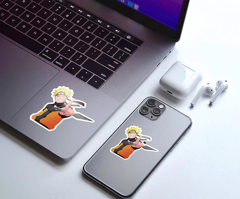 Naruto Action Pose 4 Sticker