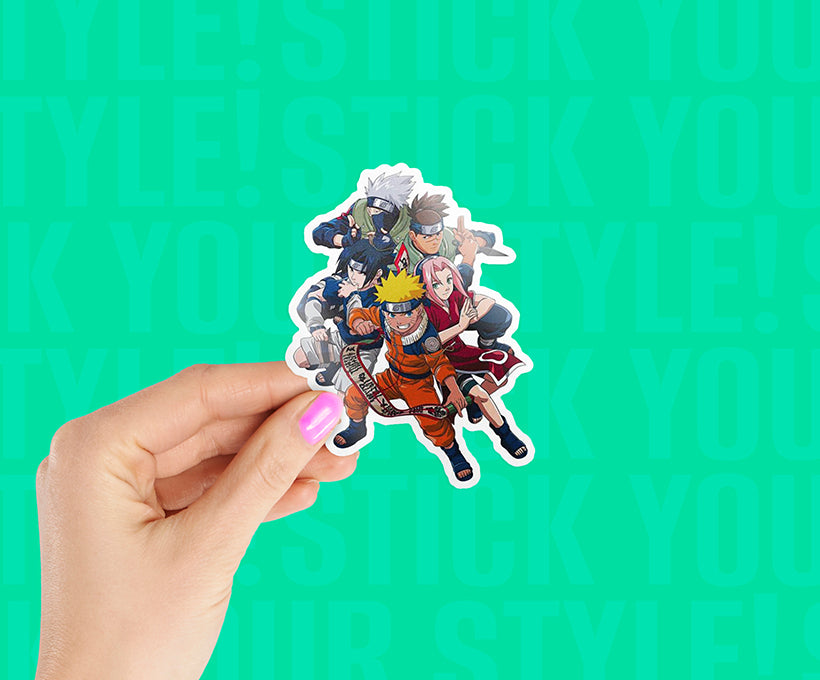 Naruto Anime Team Magnetic Sticker
