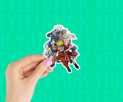 Naruto Anime Team Magnetic Sticker