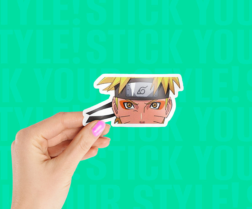 Naruto Close Shot Magnetic Sticker