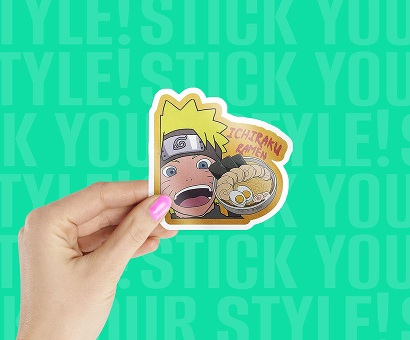Naruto Loves Ramen Sticker