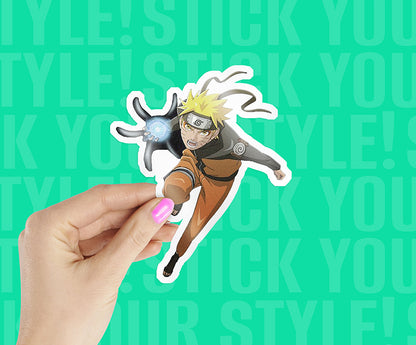 Naruto Shippuden Attack Sticker