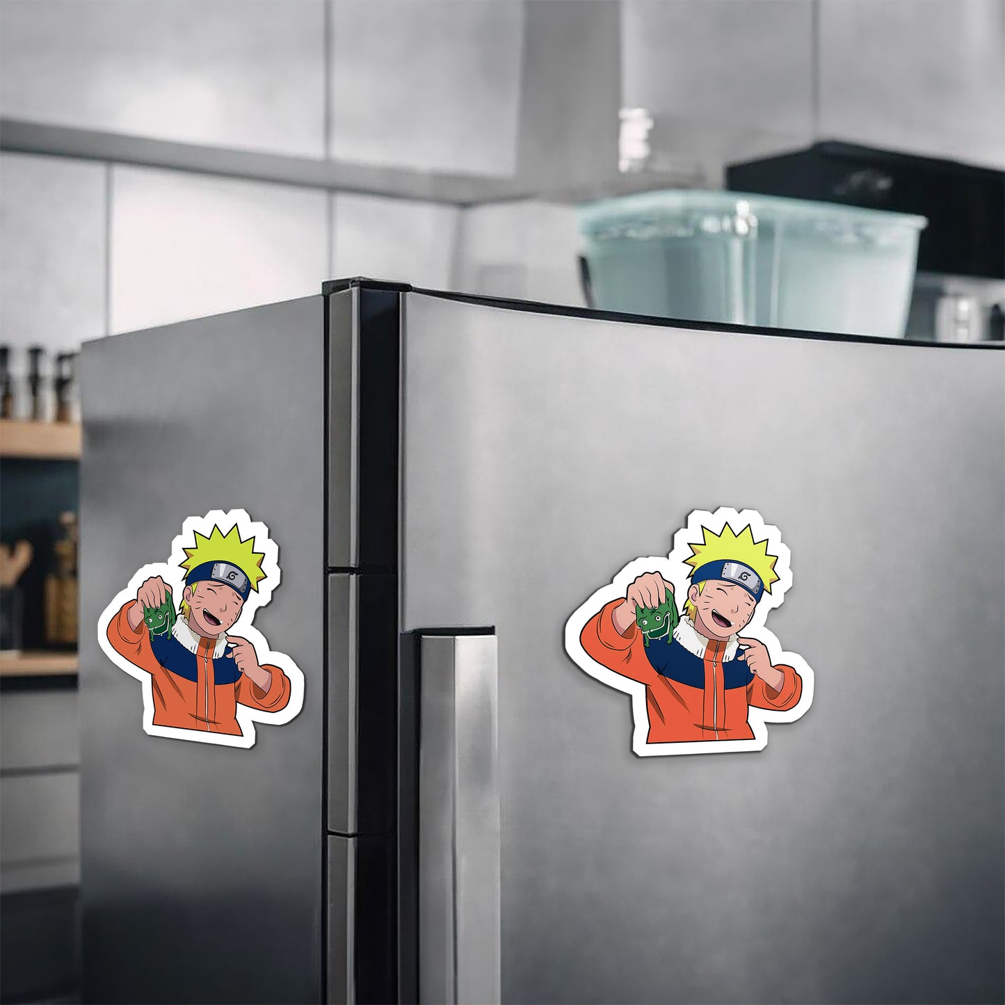 Naruto Uzumaki Purse Magnetic Sticker