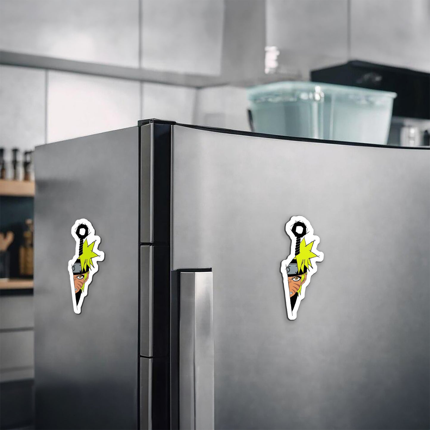 Naruto Uzumaki Kunai Magnetic Sticker