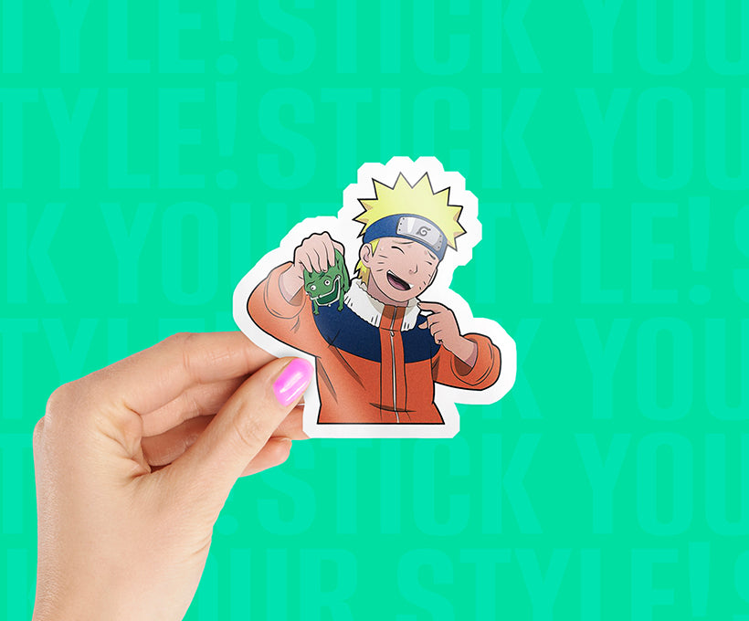 Naruto Uzumaki Purse Sticker