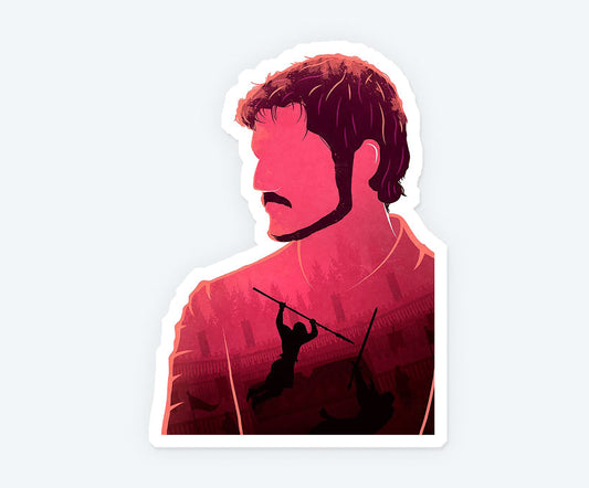 Oberyn Martell GOT Magnetic Sticker