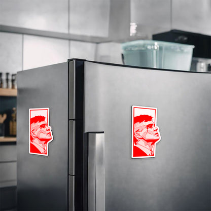 Peaking Blinder Sad Magnetic Sticker