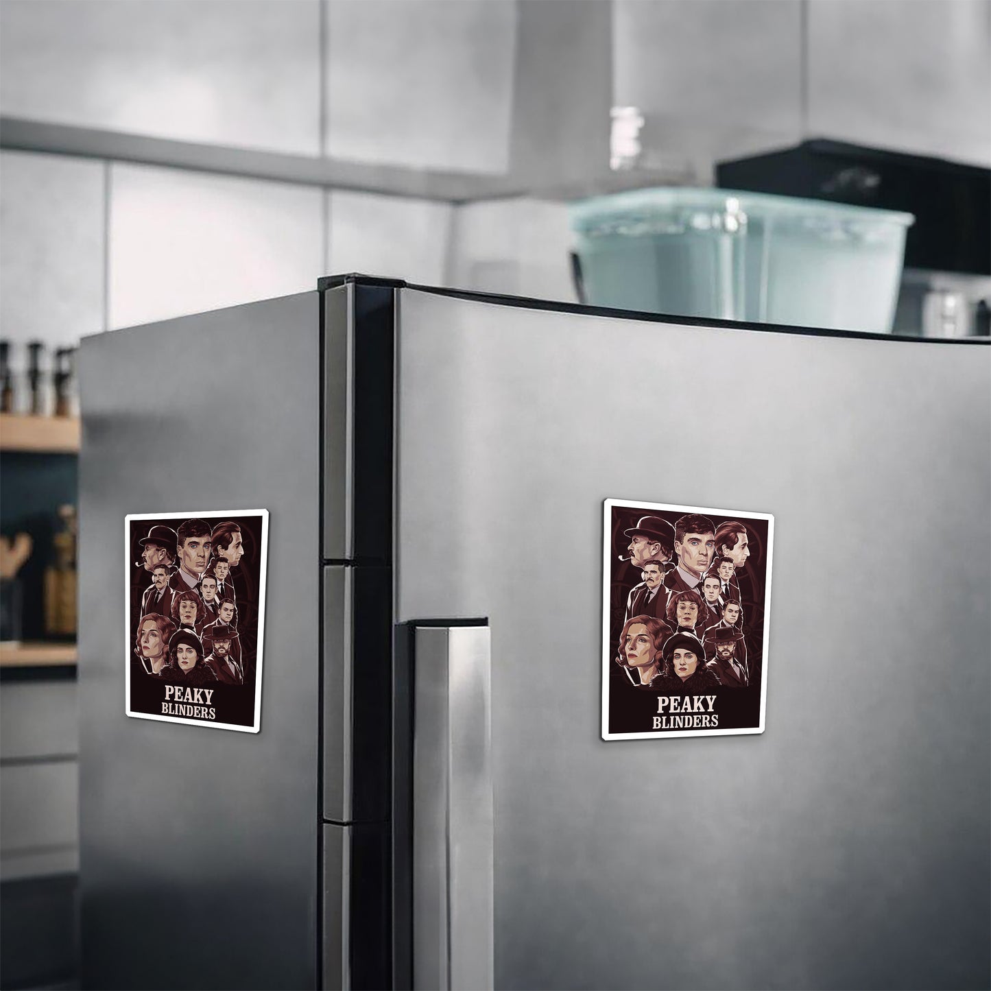 Peaky Blinder Poster Magnetic Sticker