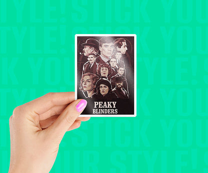 Peaky Blinder Poster Magnetic Sticker