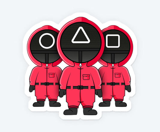 Pink Soldiers Magnetic Sticker