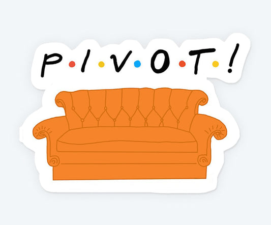 Pivot Friends Magnetic Sticker