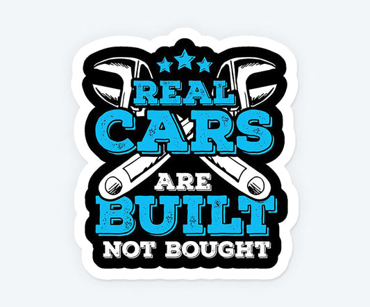 Race Car Engineer Magnetic Sticker