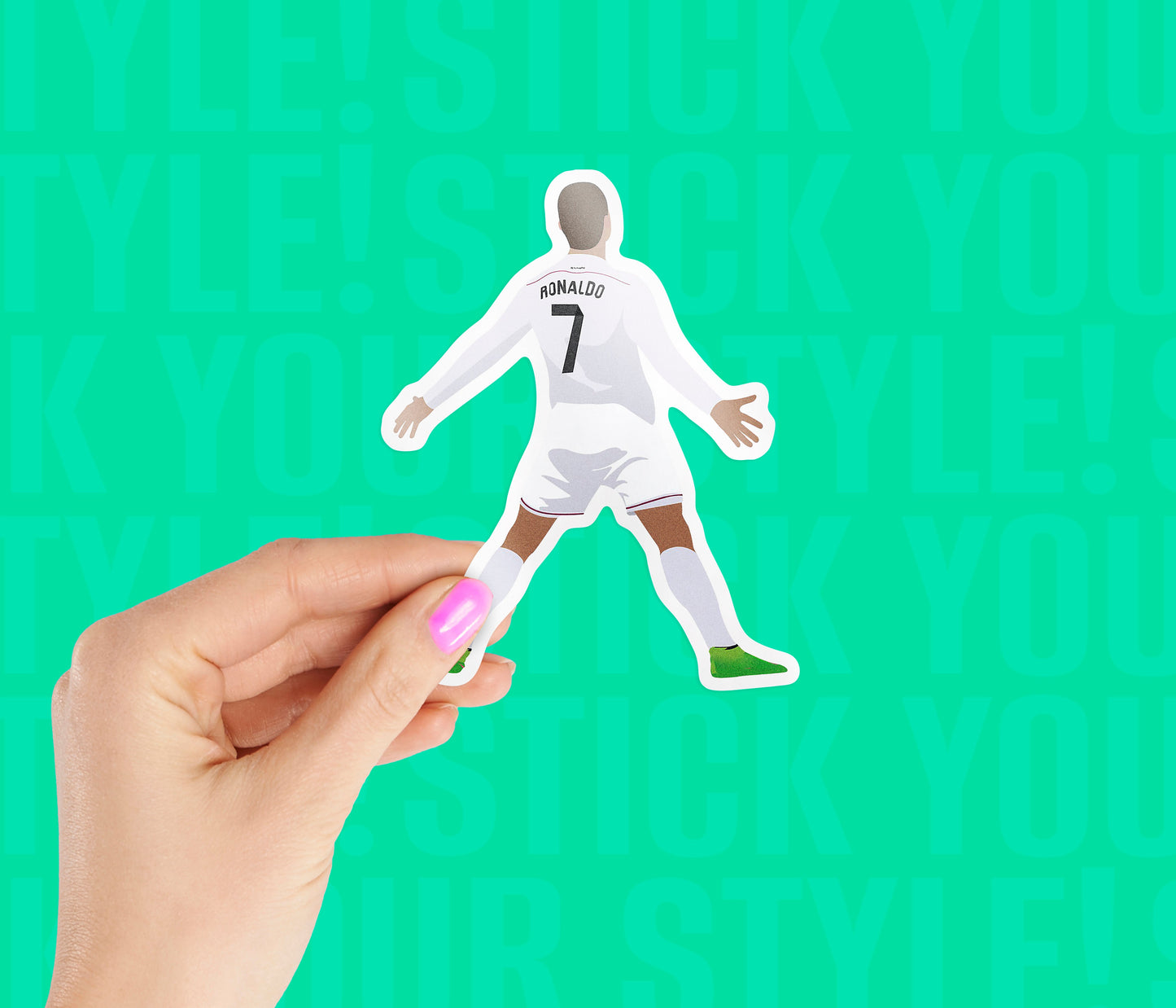 Real Madrid Ronaldo Magnetic Sticker