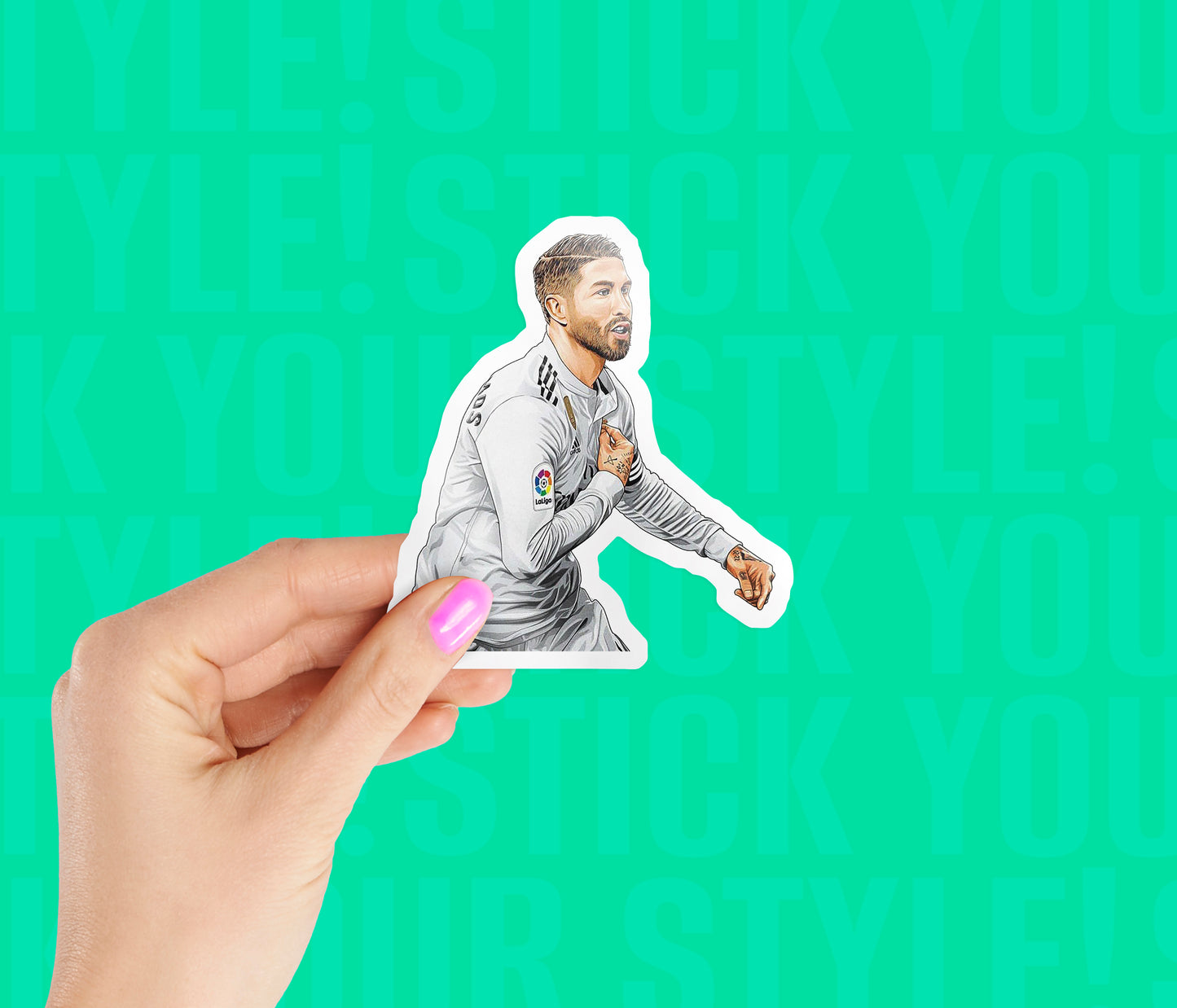 Real Madrid Sergio Ramos Sticker