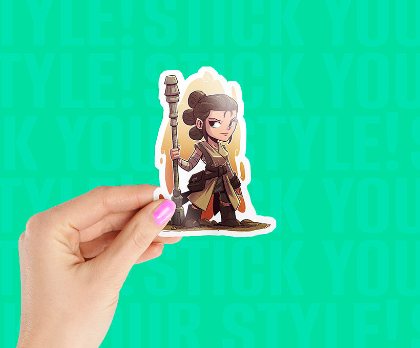 Rey Skywalker Star Wars Sticker