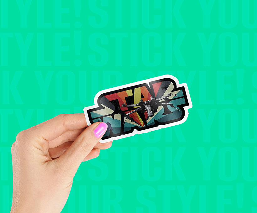 Star Wars Title Magnetic Sticker
