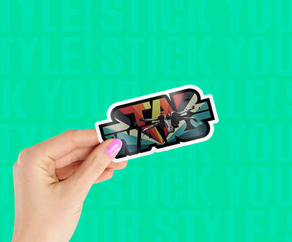 Star Wars Title Magnetic Sticker