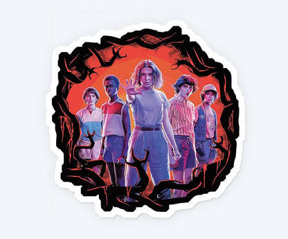 Stranger Things Season 4 Magnetic Sticker