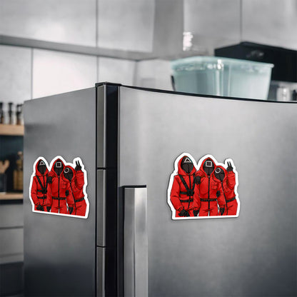 Stream Pink Soldiers Magnetic Sticker