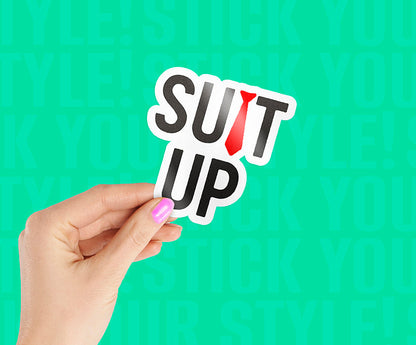 Suit Up HIMYM Magnetic Sticker