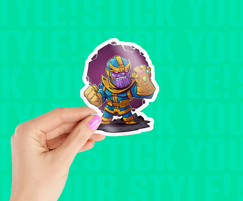 Thanos End Game Magnetic Sticker