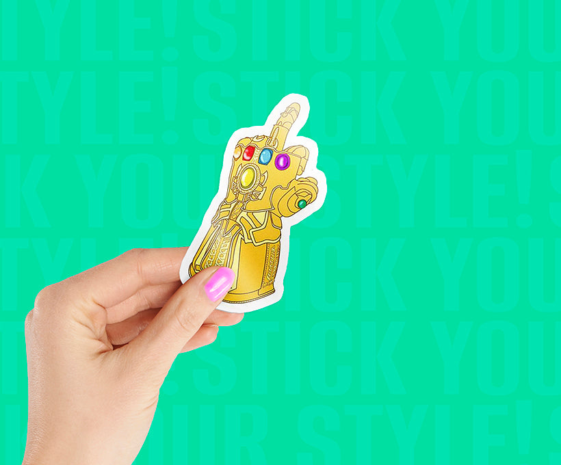 Thanos Gauntlet Sticker