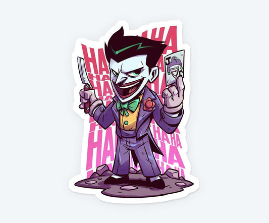 The Joker Chibi Magnetic Sticker