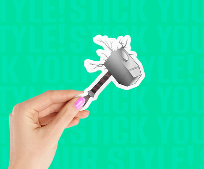Thor's hammer Mjolnir Sticker