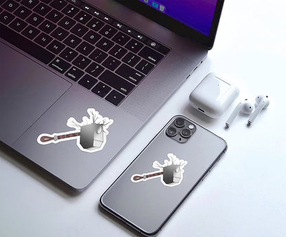 Thor's hammer Mjolnir Sticker