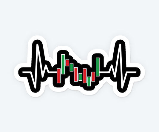 Trading Is Life Magnetic Sticker