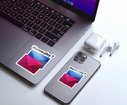 Wanna Play Sticker
