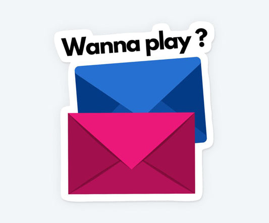Wanna Play Magnetic Sticker