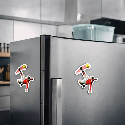 Wayne Rooney Air Strike Magnetic Sticker