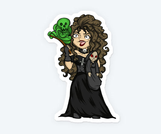 Bellatrix Charm Magnetic Sticker