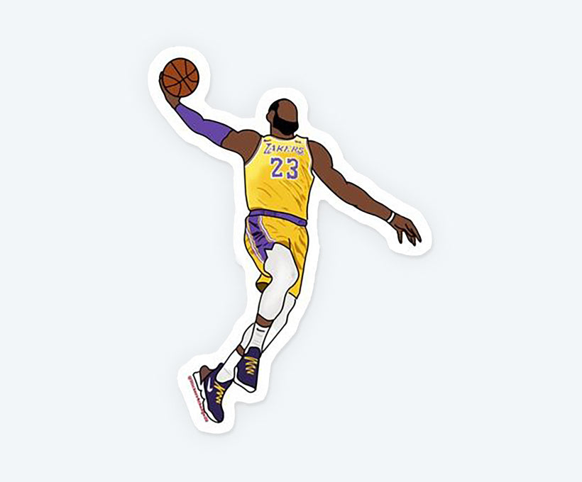 Lebron James Sticker