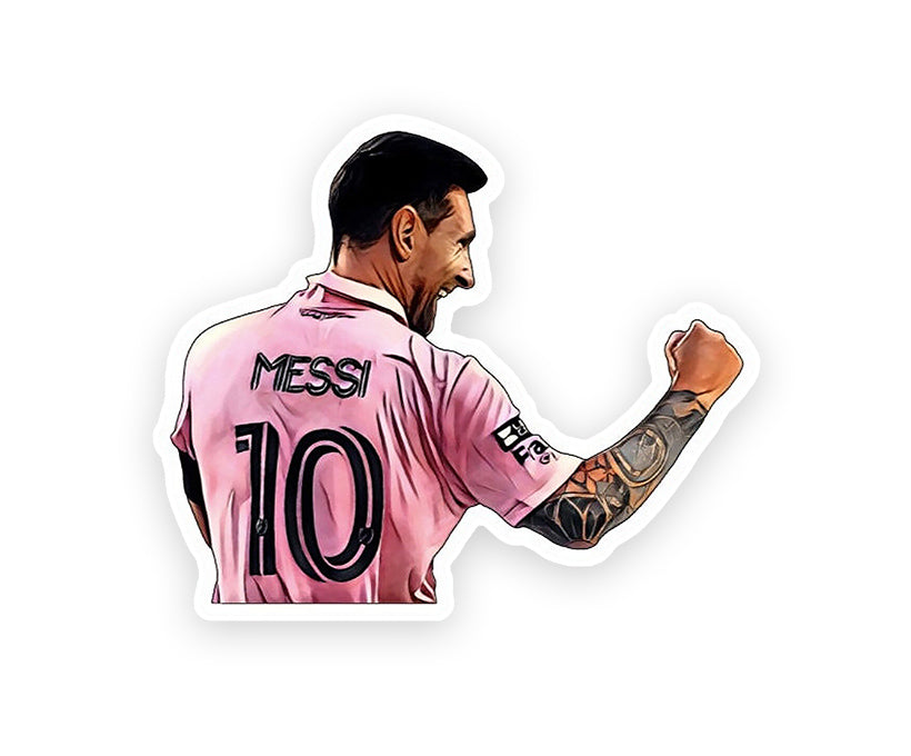 Messi Goal Inter Miami Sticker