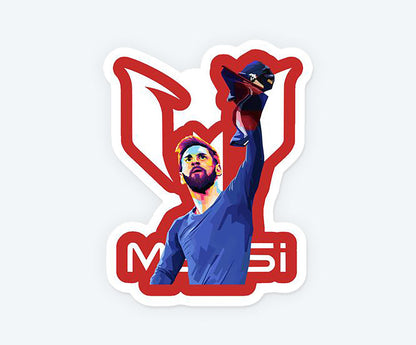 Messi Footballer Sticker